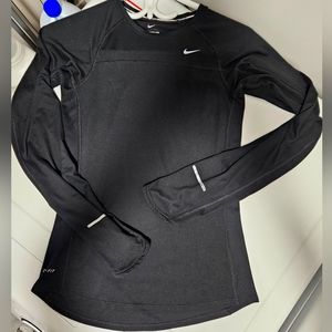 Nike running top XS black